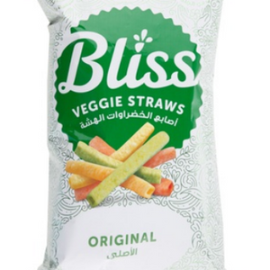 Kitco bliss veggie straws original 135g