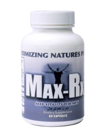 Max-Rx Max Vitality For Men 60 Capsules