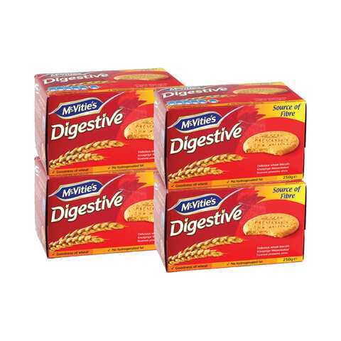 Mcvities Digestive Biscuits 250g x4