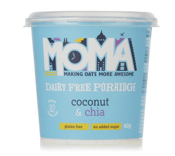 Moma coconut & chia porridge pot 60g