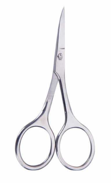 Multi-Function Stainless Steel Brow Scissor Silver