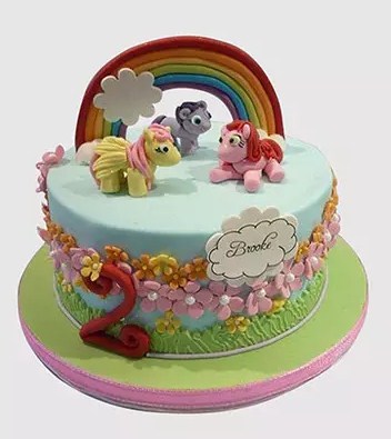 My Little Pony Chocolate Cake