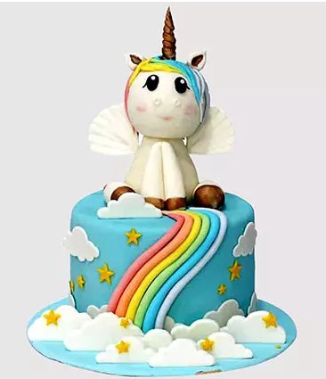 Mystic Unicorn Chocolate Cake