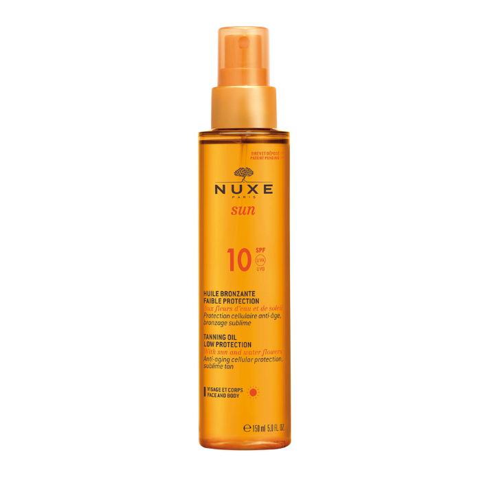 Nuxe Sun Low Protection Tanning Oil SPF10 150ml