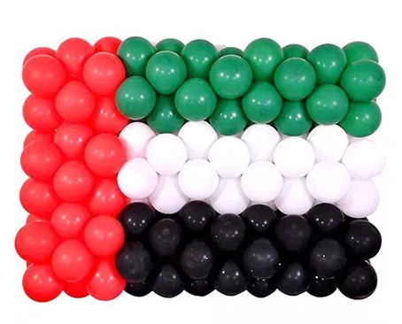 National Day Balloons 100 Pcs