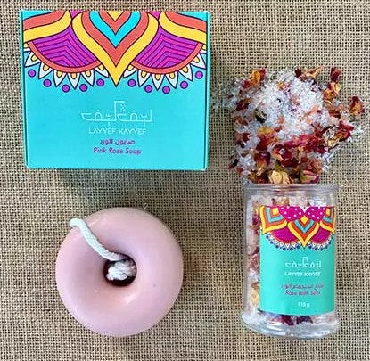 Nature Collection of Rose Soap n Bath Salt