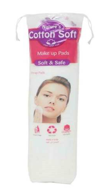 Nature\'s Cotton Soft Make Up 80 Pads