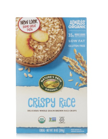 Nature\'s Path organic crispy rice 284g