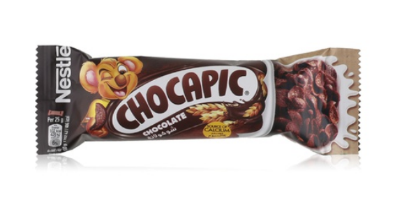 Nestle Chocapic chocolate breakfast bar 25g