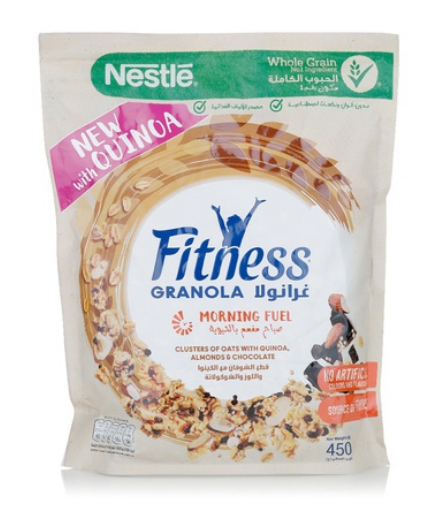 Nestle Fitness granola with quinoa and nuts 450g