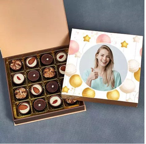 Nutty Chocolates Personalized Box