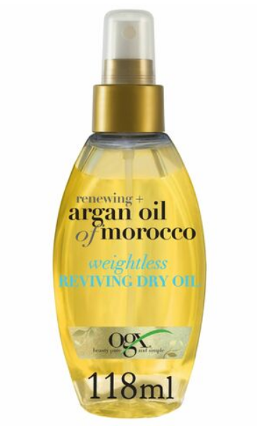 OGX Renewing + Argan Oil of Morocco Reviving Dry Oil Spray 118ml