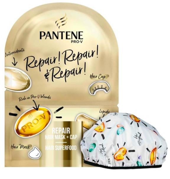 Pantene Pro-V Repair Hair Mask & Cap Nourishing treatment for Damaged hair 20ml