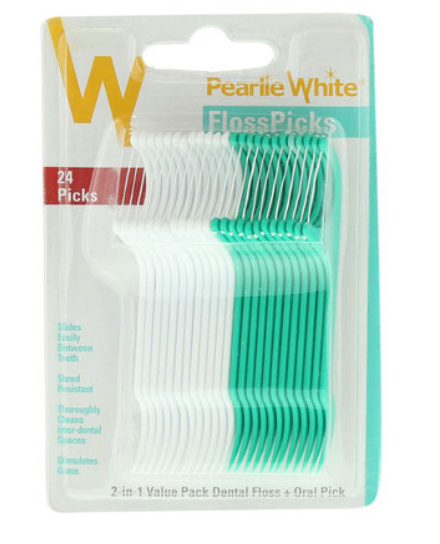 Pearlie White Floss 24 Picks