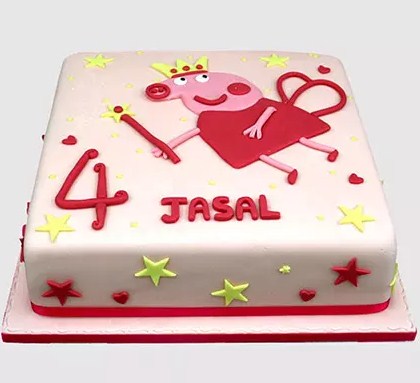 Peppa Pig Fairy Chocolate Cake