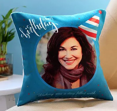 Personalised Birthday Cap Cushion