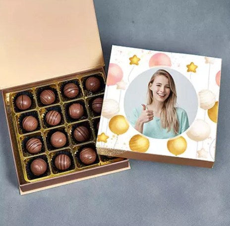 Personalised Chocolate Truffle Box