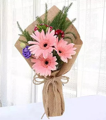 Pink Gerberas Chic Bunch Standard
