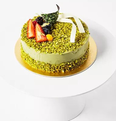 Pistachio Cream Cake 4 Portion