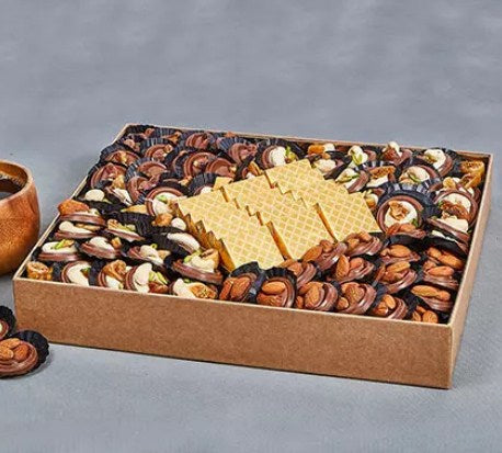 Premium Nuts Chocolates Box