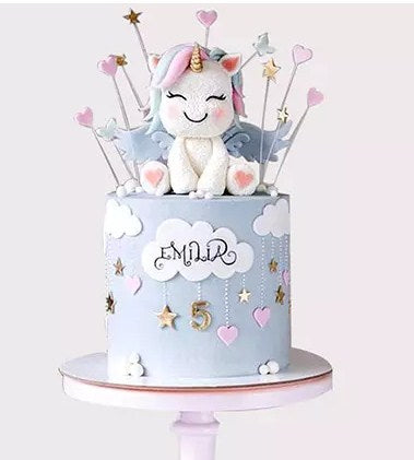 Pretty Unicorn Designer Chocolate Cake