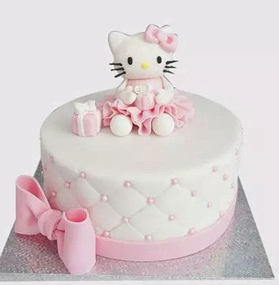 Princess Hello Kitty Chocolate Cake