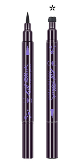 QIC2-Piece Double-head Stamp Liquid Eyeliner Pencil No.4