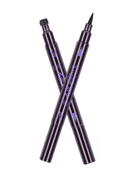 QICDouble-head Flower-shaped Stamp Liquid Eyeliner Pencil