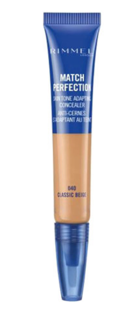 Rimmel London Match Perfection Concealer - 040 Classic Beige, 7ml
