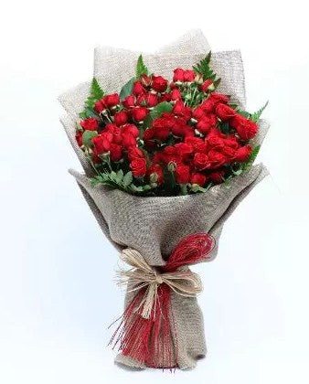 Romantic Baby Rose Bouquet