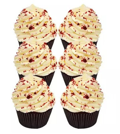 Romantic Red Velvet Cupcakes