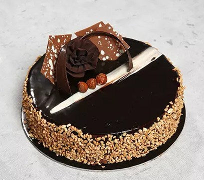 Rose Noir Cake 4 Portion