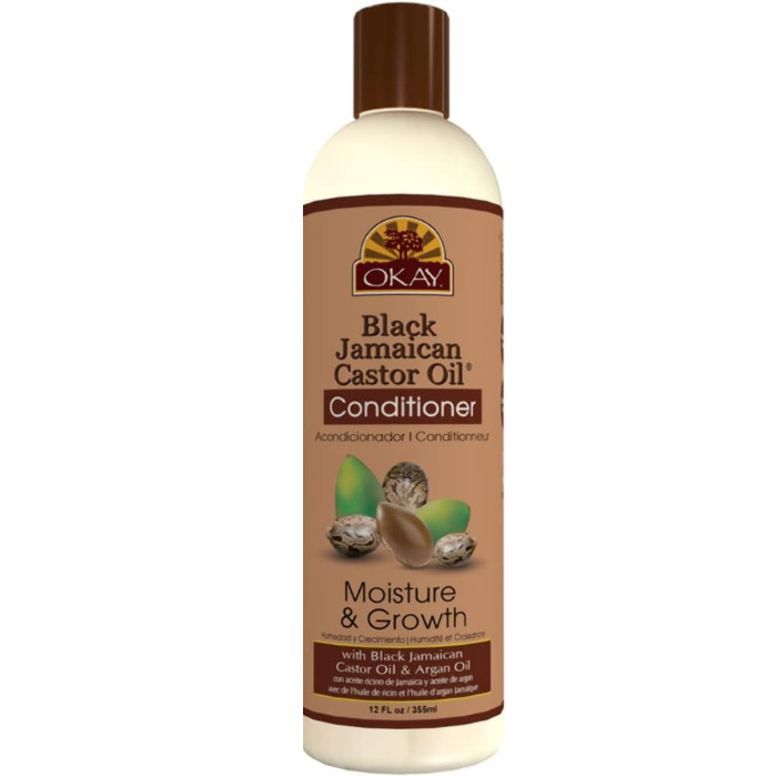 Okay Pure Naturals Black Jamaican Castor Oil Conditioner 12oz