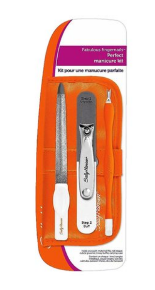 Sally Hansen Fabulous Fingernails Manicure Kit - Multi Colour, 3 Piece