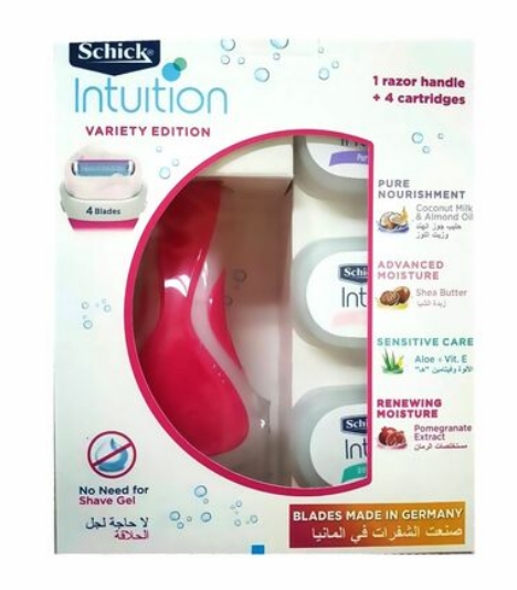 Schick Intuition Variety Edition Pack 5 Count