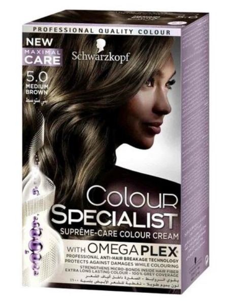 Schwarzkopf Colour Specialist Cream 5.0 Supreme Brown 60ml