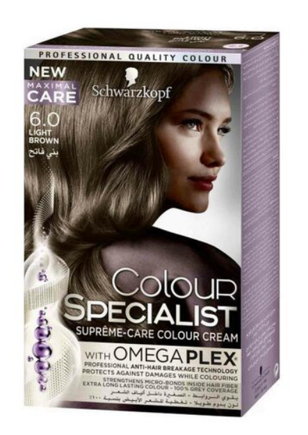 Schwarzkopf Colour Specialist Cream 6.0 Light Brown 60ml