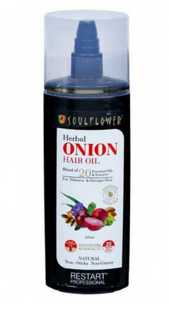 Soulflower Herbal Onion Hair Oil