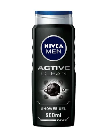 Nivea Men Shower Gel Active Clean 500ml