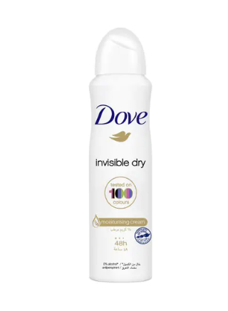 Dove Women Antiperspirant Deodorant Spray For Refreshing 48Hour Protection Invisible Dry Alcohol Fre