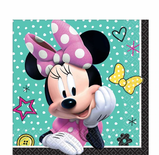 Minnie Happy Helpers Beverage Tissues 16pcs