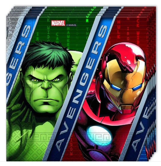 Avengers Power Paper Lunch Tissues 20pcs