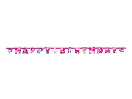 My Little Pony Letter Banner