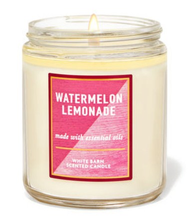 WATERMELON LEMONADE Single Wick Candle