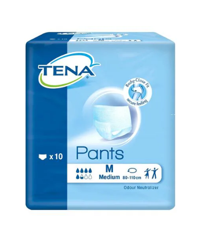 Tena Normal Medium Diapers Pants 10 Pieces