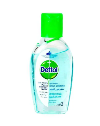 Dettol Instant Hand Sanitizer Spring Fresh 50ml