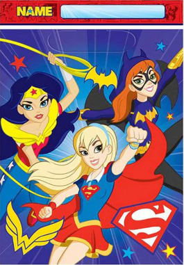 DC Superhero Girls Folded Loot Bags 8pcs