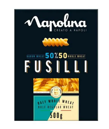 Napolina 50/50 Fusilli Pasta 500g