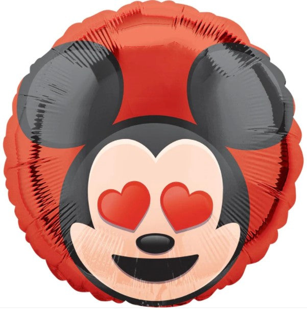 Mickey Mouse Emoji Foil Balloon 45cm
