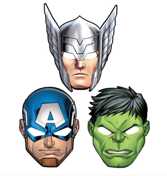 Epic Avengers Paper Mask